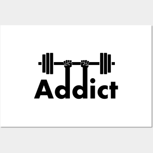 Gym Addict Posters and Art